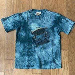 The Mountain tie dyed Kid’s tee